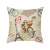 Retro Rose Tower Pillow Cover Home Sofa Cushion Throw Pillowcase Wholesale Customization