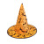 New Bat Pattern Witch Hat Headdress Wizard Hat Festival Party Hat Festival Party Props Multi-Color