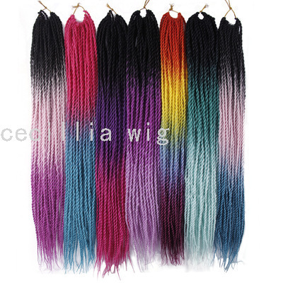 'Two-Strand Braid 30-Piece Rub Braid European and American Crochet 2-Strand Braid Wig