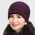 Ziyi Factory Direct Sales Winter Rabbit Fur Knitted Middle Aged Hat Mother Grandma Warm Hat Wholesale