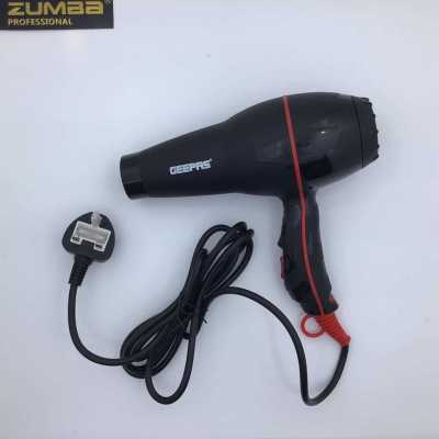 Foldable Spiral Wire Electric Single Wind Collector Mute Small Heating and Cooling Air Negative Ion Hair Care Black Hair Dryer