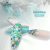 Japanese and Korean New Advanced Nail Stickers Fresh Candy Color Style Environmental Protection Safety Wall Sticker Spot