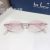 New Frameless Trimming Plain Glasses High Quality Fashion Spectacle Frame Myopia Frame = = Titanium Frame