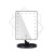 16led Makeup Mirror with LED Fill Light Dry Battery Suction Cup Folding Net Red Beauty Makeup Mirror Cross-Border