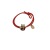 New Year Bracelet Recurrent Fate Year Good Luck Pig Red Head Rope Fortune Cat Alloy Hair Band Hair Rope Hair Accessories Rubber Band Leather Cover