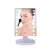 16led Makeup Mirror with LED Fill Light Dry Battery Suction Cup Folding Net Red Beauty Makeup Mirror Cross-Border