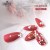 Joyme Japanese and Korean Nail Stickers Super Beautiful Court Retro Big Red Popular Best-Selling Models in Stock