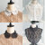 Spring and Autumn Korean Style All-Match Fake Collar Women's Shirt Decorative Fake Collar Lace Fake Collar White Shirt Fake Collar Women