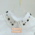 Spring, Autumn and Winter Sweater Decoration Detachable Collar Women's Lace Flower Shirt Fake Collar White Shirt Detachable Collar