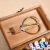 Retro Wood Sewing Kit Household Sewing Box Daily Scissors Storage Packaging Box Sewing Kit Box