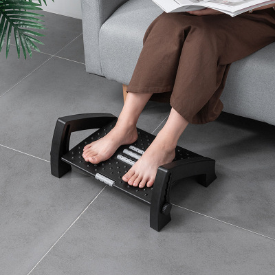 New Adjustable Foot Bench Office Ottoman under the Table Foot Board Step-on Table Creative Foot-Matching Artifact Pedal