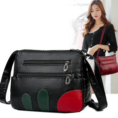 2020 New Bags Women's Bag New Versatile Korean Style Internet Celebrity Small Square Bag Fashion New Trendy Shoulder Messenger Bag
