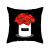 New Casual Red Cartoon Valentine's Day Pillow Cover Holiday Home Sofa Cushion Cushion Cover Wholesale Customization