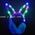 Winter Hot-Selling Luminous Ear Warmer Rabbit Ears Shape LED Luminous Earmuffs Cold-Proof Warm Female Winter Earmuffs