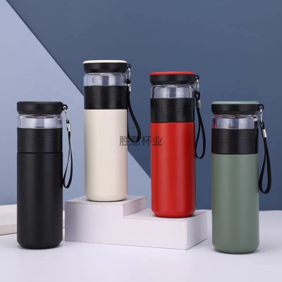 Tea Water Separation Stainless Steel Vacuum Cup 304 Material Fashion New