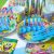 New Children's Birthday Party Supplies SpongeBob Theme Set Baby Birthday Dress up Supplies Set Wholesale