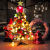 Christmas Tree 60cm Christmas Desktop Mini Small Luxury Christmas Tree Fruit Light Luminous Tree Cover Free Shipping