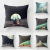Exclusive for Cross-Border New Starry Sky Moon Series Pillow Cover Digital Printing Sofa Cushion Wholesale Customization