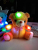 Light-Emitting Plush Toys Teddy Bear Figurine Doll Baby Birthday Present Day Wedding Gifts Ornaments
