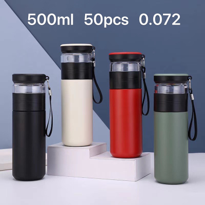 Tea separation stainless steel thermos cup 304 material fashion new style