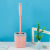 Factory in Stock Silicone Toilet Brush Non-Dead Wall-Mounted Toilet Brush New Creative Toilet Brush