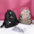 2020 New Backpack Large Capacity Simple Personality Anti-Theft Backpack Female Korean Style Casual Fashion All-Matching Backpack