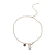 INS Cold Style Graceful and Fashionable Clavicle Chain Necklace Korean Fashion Pearl Heart Chain Necklace Snake Bones Chain Women