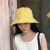 Net Red Black Bucket Hat Female Summer Little Fresh Korean Style Versatile Japanese Cute Sun Hat Sun Hat