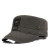 Hat Men's Autumn Winter Korean Fashion Flat-Top Cap Middle-Aged Outdoor Casual Peaked Cap Spring and Autumn Fashion Camouflage Military Cap