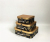 Suitcase Gilding Feather Gift Box Three-Piece Set