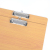 Wholesale A4 Clip with Wooden Board Horizontal Clipboard High Density Plate Folder Drawing Board Test Paper Power Clip
