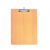 Wholesale A4 Clip with Wooden Board Horizontal Clipboard High Density Plate Folder Drawing Board Test Paper Power Clip