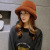Bucket Hat Women's Autumn and Winter Plush Bucket Hat Korean Casual Fashion Thick Fur Warm Hat Factory Customized Wholesale