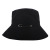 Same Style as Wang Yibo Star Pin Black Big Brim Fisherman Hat Men's and Women's Japanese Travel Summer Sun Protection Sun-Proof Basin Hat Tide