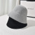 Wool Japanese Style Age-Reducing Artistic Style Bucket Hat Female Korean Fashion Knitted Bucket Hat Autumn and Winter Fashion All-Matching Bucket Hat