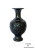 Xiongzhou Black Porcelain Handmade Crafts Vase Artwork Gift Decoration Bedroom Retro Customizable