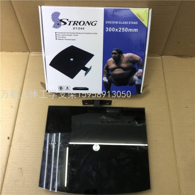 Factory Direct Sales Dvd08 Tempered Glass Set-Top Box Bracket/Cable TV Digital Tray Set-Top Box Companion