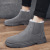 Winter Platform Snow Boots Men's Fashion Trend Retro Men's Cotton-Padded Shoes with Velvet