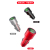 Metal Fast Charge Car Charger Head Hot Sale Wholesale 6A Aluminum Alloy Super Fast Charge Double USB On-Board Phone Charger Head