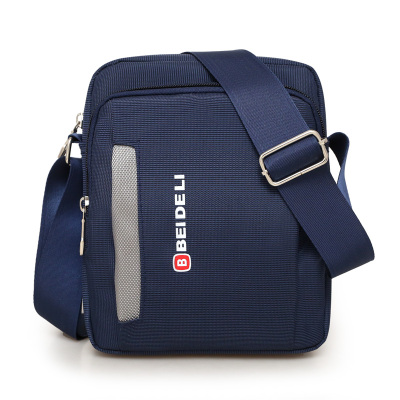 Men's Bag Fashion Shoulder Messenger Bag Outdoor Leisure Sports Waterproof Oxford Cloth Bag Women's Bag Large Capacity Bag