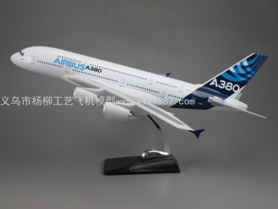 Aircraft Model (Airbus A380 Prototype) Simulation Aircraft Model Resin Aircraft Model