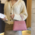This Year's New Simple Middle-Aged Mother Bag Soft PU Leather Women's Bag Mother-in-Law Grandma Hand Bag Women's Shopping Handbag