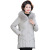 Mom Winter down Cotton Jacket Middle-Aged Large Size PU Leather Coat Middle-Aged and Elderly Women's Clothing Autumn and Winter Thickening Cotton Coat Jacket