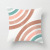 Gm256 Simple Pink Abstract Geometric Pillow Cover Home Sofa Ornament Pillow Cushion Cover Wholesale Customization