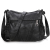 New Middle-Aged and Elderly Women's Bag Large Capacity Shoulder Messenger Bag Women's Backpack Middle-Aged Mother Soft PU Leather Bag
