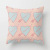 New Ins Style Pink Geometric Heart Shape Series Pillow Cover Sofa Cushion Car Back Cushion Covers Wholesale