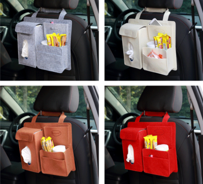 Car Chair Back Bag Shopping Bags Multifunctional Seat Back Sundries Hanging Bag Box Storage Bag Car xuan gua dai