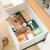 2547 Drawer Divider Storage Box Kitchen Tableware Small Box Rectangular Plastic Desktop Cosmetics Storage