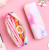 Cute Refreshing Artistic Cosmetic Bag Female Girl Heart Dream Colorful Series Pencil Case Stationery Case Buggy Bag