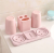 Creative Toothbrush Holder Washing Set Double Gargle Cup Toothbrush Stand Couple Toothpaste Holder Bathroom Shelf